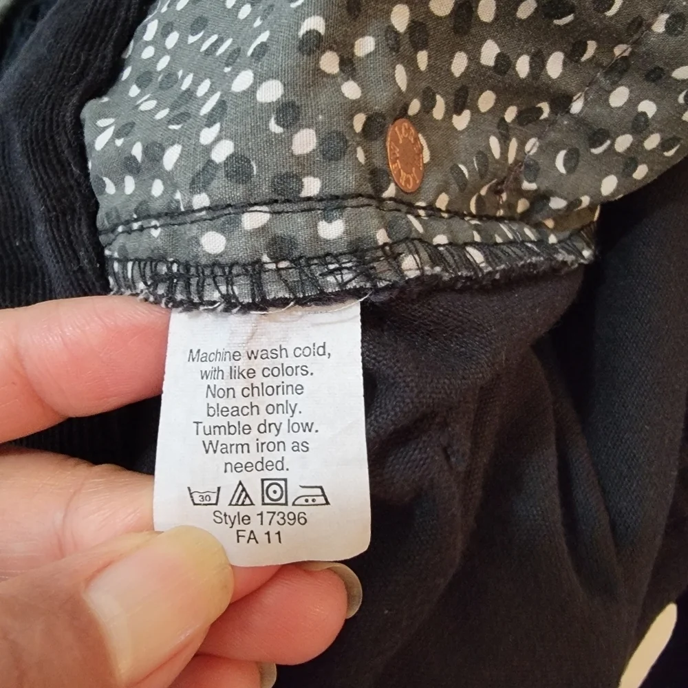 J.CREW Bootcut Women's Dark Wash Corduroy Pants Sz 27R Mid-Rise Straight Leg